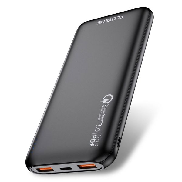 Power Banks 10000 мАч Портативная зарядка Poverbank Мобильный телефон Внешнее зарядное устройство PowerBank 10000 MAH для Xiaomi Mi