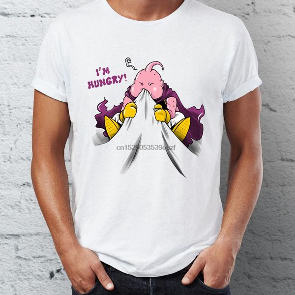 

men t shirt buu says i am hungry dra gon balll tee short sleeve tee shirt wholesale