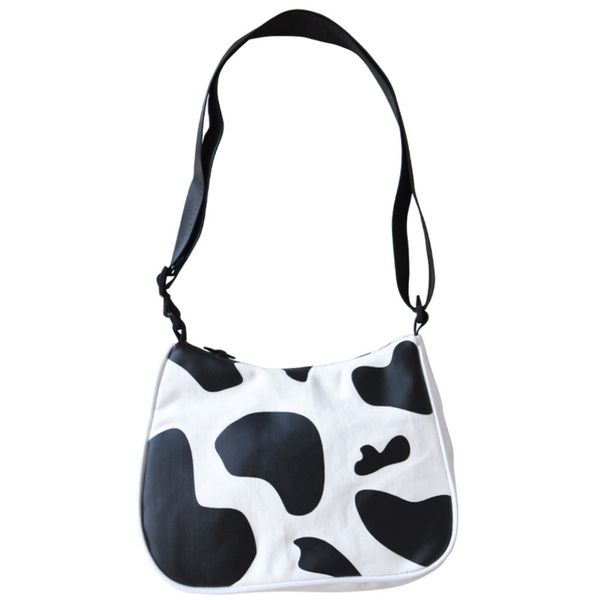 

bolsa feminina new cow print shoulder bag canvas large capacity crossbody bag women's fashion luxury handbag torebki damskie