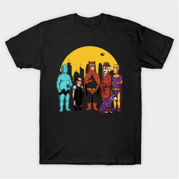 

king of the watch hank hill watchmen superheroes funny black t-shirt s-6xl personality custom tee shirt