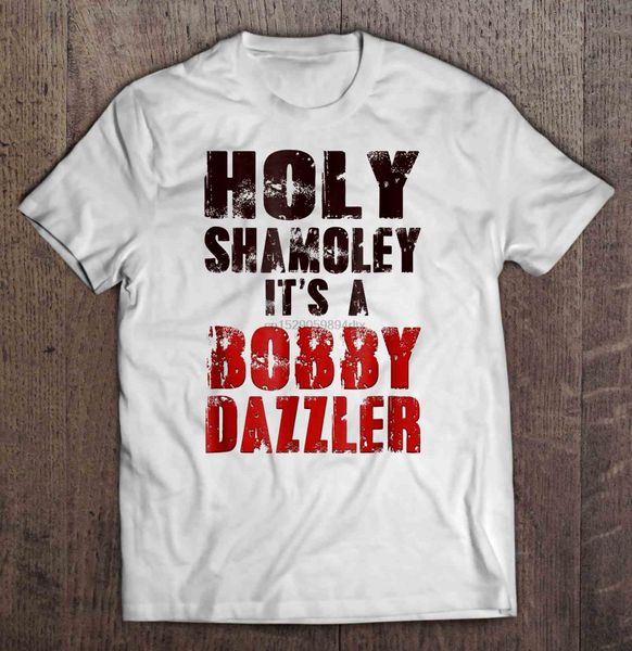 

мужчины смешной футболка мода тенниски святого shamoley это bobby dazzler белого варианта женщины футболки
