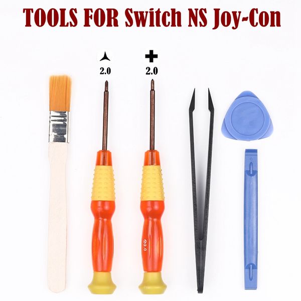 

gamepad case disassemble nds ds opening repair parts hand tools kit screwdriver for nintend switch ns joycon game controllers
