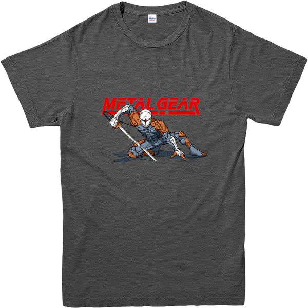 

metal gear solid t-shirt оранжевый серый fox t-shirt design вдохновленный top