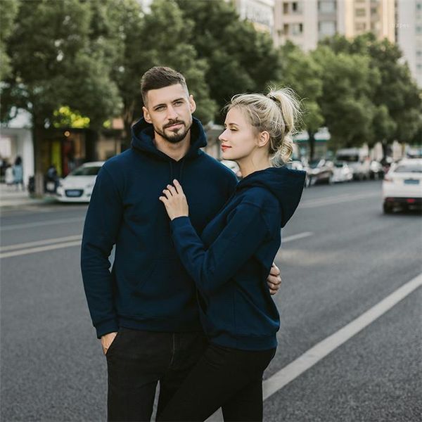

apparel autumn couples desinger hoodies long sleeve solid color fashion style sweatshirts homme clothing women casual, Black
