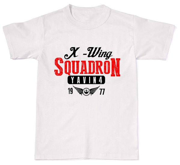 

2019 summer fashion men o-neck t shirt x wing squadron star sci fi nerd geek parody inspired mens womens cotton t-shirt