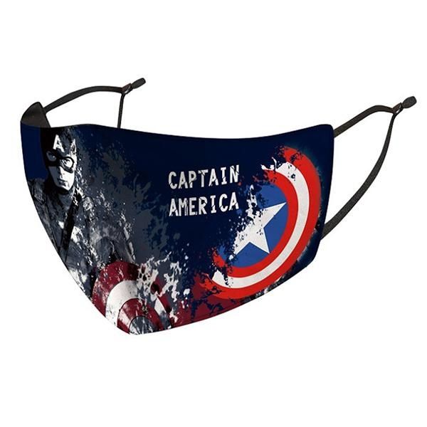 

face masks superhero election supplies dustproof print mask universal for men and women cartoon manga mask ing