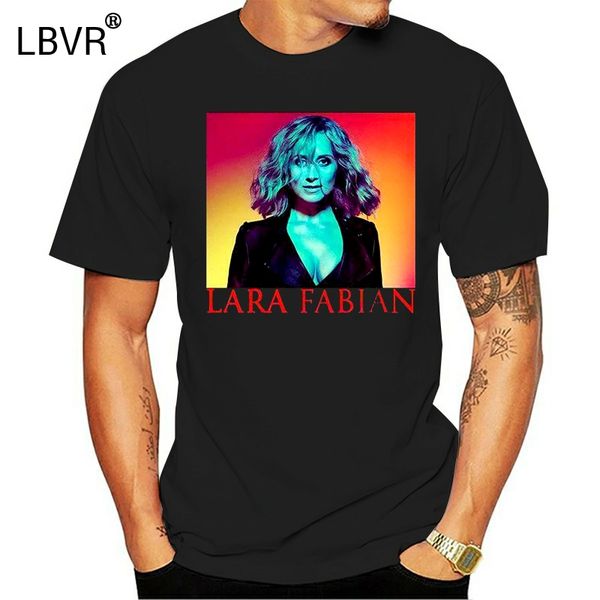 

lara fabian world tour 2019 music casual wear men's t-shirt size s-xxl tee shirt