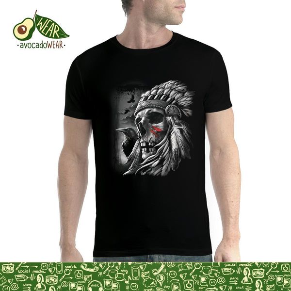 

2019 мода лето горячих продаж черепа главного мужчины футболка новой майка