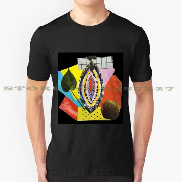

mixed media vulva cool design t-shirt for men women
