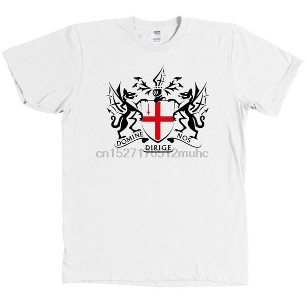 

london united kingdom city coat of arms t shirt uk crest tee - new