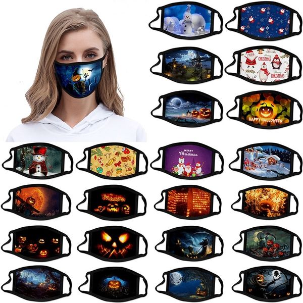 

custom halloween masque christmas decorations kid face masks mascherina designer cotton mask reusable facemask supporthigh quality