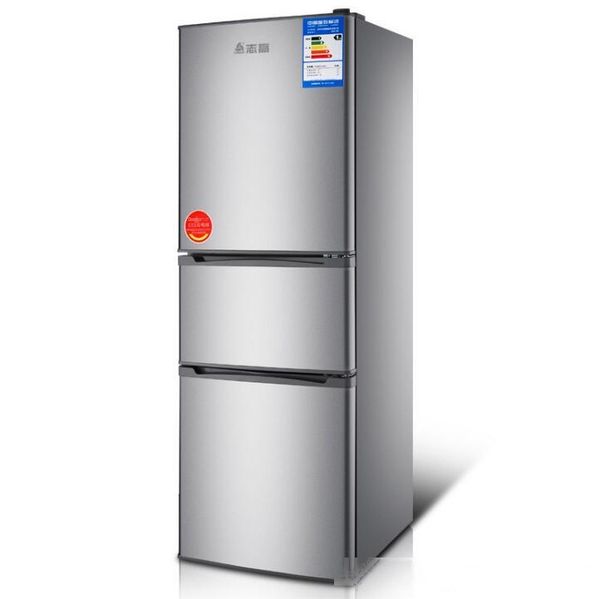 

bcd-180 liter three-door household large capacity refrigerator rental er refrigerator energy saving refrigeration method hybrid refrige
