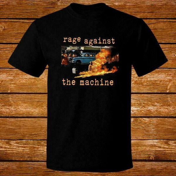 

new burning monk rage against the machine poster album new usa size t-shirt en1