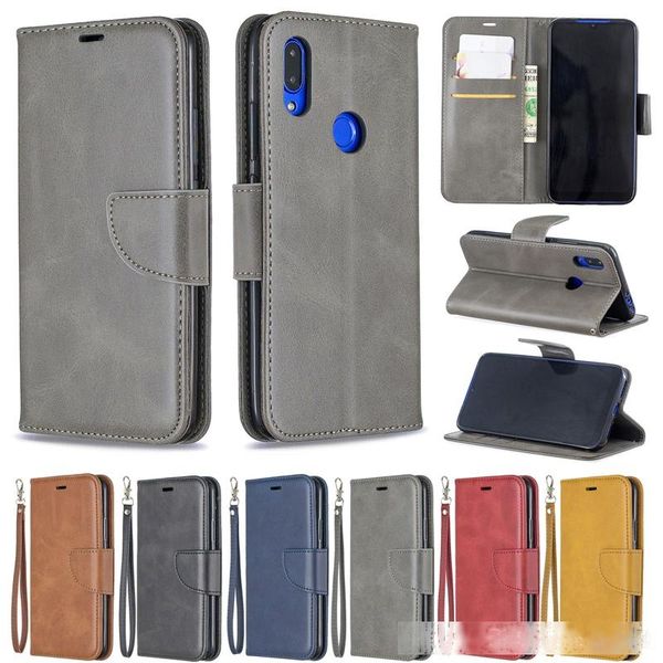 

retro flip pu leather wallet card slots stand case strap for xiaomi pocophone f1 redmi note 4 4x 5 plus 5a 6 6a pro a2 lite 7 7a k20