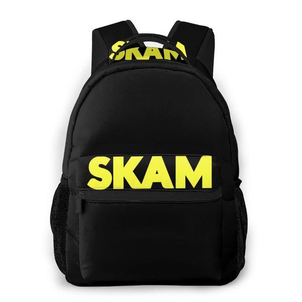 

skam new pattern knapsack friends teens books backpack