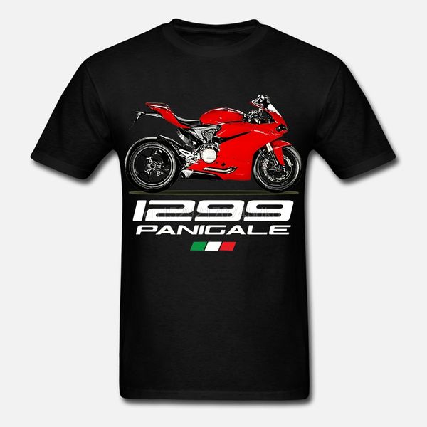 

printed men t shirt cotton o-neck tshirts le panigale 1299 short-sleeve women t-shirt