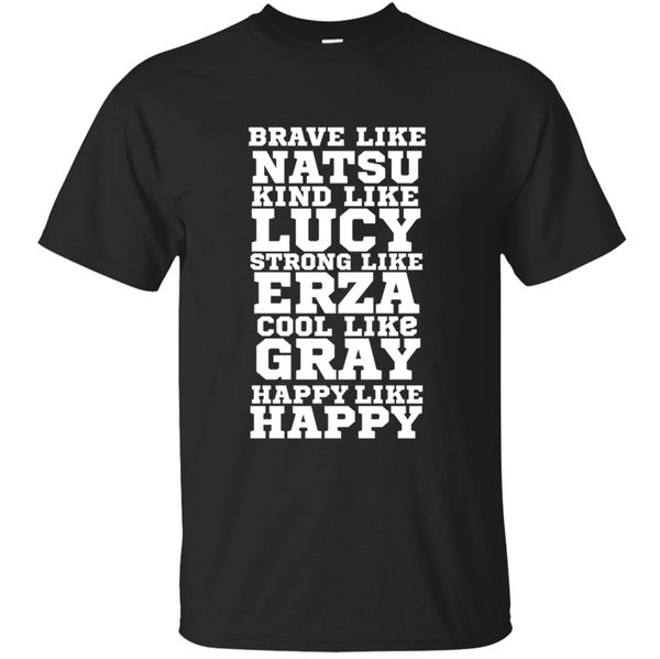 

humor fairy tail logo brave like natsu dragneel erza sca t shirt man 2020 cool men t-shirt hilarious cotton