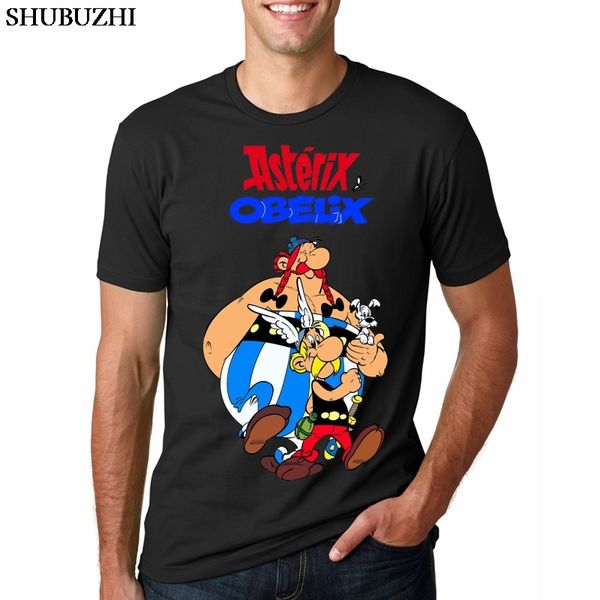 

3d print popular boy comfortable t-shirt casual men's great design asterix & obelix tee shirts