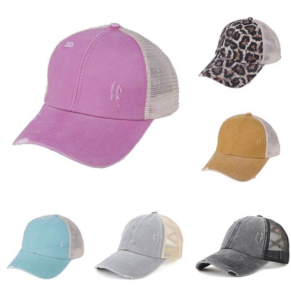 

wide brim hats cap hat dad mesh baseball buns criss cross, Blue;gray