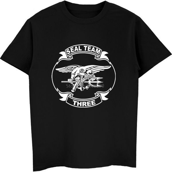 

two tone colors us seal team 3 t-shirt summer men short sleeve cotton t shirt hip hop tees harajuku streetwear fitness