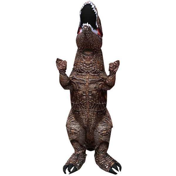 Trajes infláveis ​​Trajes da mascote Hot Sale Adulto dinossauro caçoa Halloween Party Máscara engraçado dos desenhos animados Carnaval YJL44