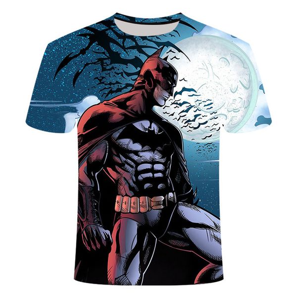 

2019batman vs superman hulk men cosplay costume male superhero 3d print shirts harajuku comics graphic men clothing