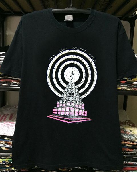 

vintage concert t- shirt blue oyster cult 88 - reprint limmited edition
