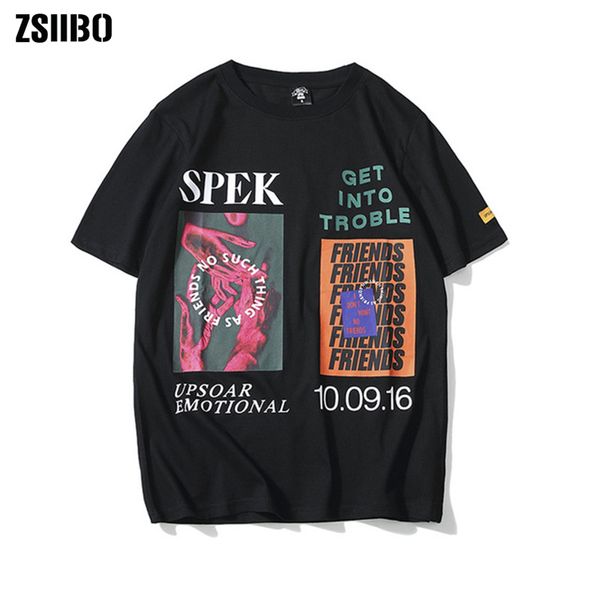 

zsiibo fashion brand men t shirt 2020 summer male hip hop harajuku printed men's t-shirt streetwear short sleeve t-shirt top