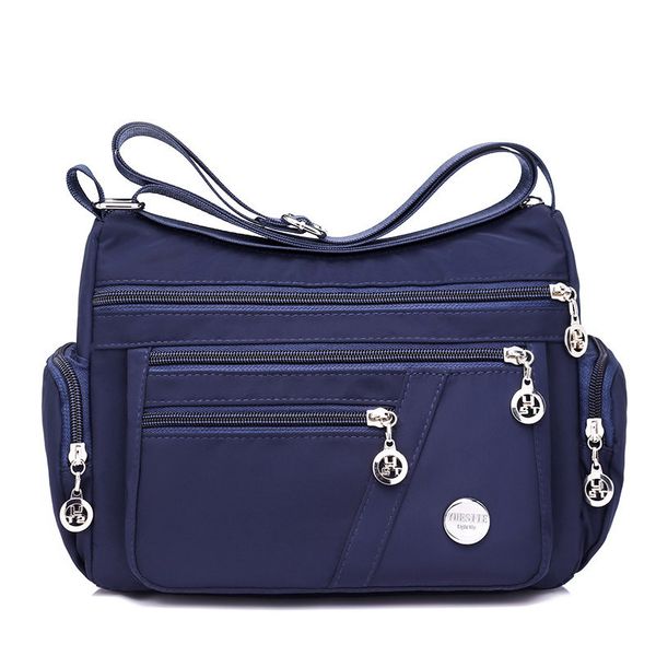 

shoulder zipper bag waterproof nylon oxford travel crossbody bag purses handbags fashion women messenger bags hobos m348