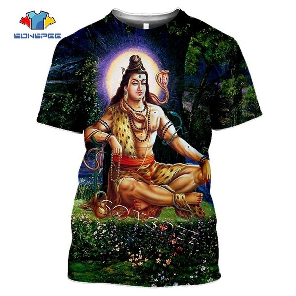 

summer men clothing 3d lord shiva print 3d print shirts humor hentai anime men clothing