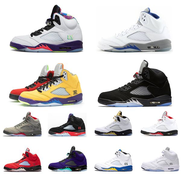 

5 hyper royal 5s basketball shoes breathable oregon fire red alternate grape alternate bel outdoor sports sneakers mens trianers