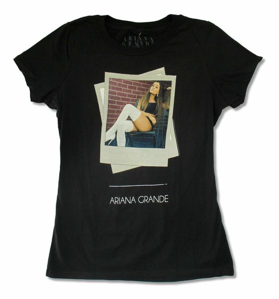 

ariana grande tilt girls juniors black t shirt new official