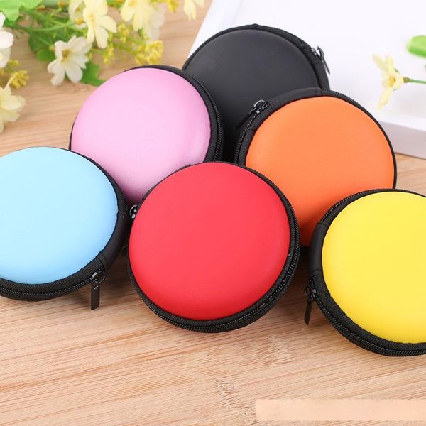 

earphone storage carrying bag earpphone earbud case cover for usb cable key coin mini zipper case 100pcs without package