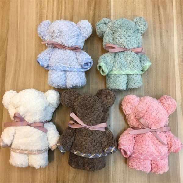 

30*40cm face towel kids children's towels gift new year wedding party sweet bear festival gifts towel water-absorption
