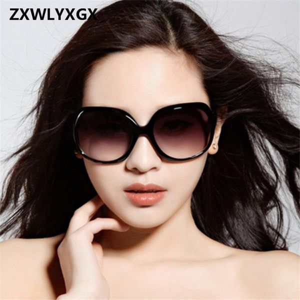 

sunglasses 2021 mirror goggle explosion-proof lens large frame female women brand vintage sun glasses, White;black