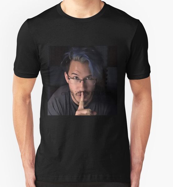 

new markiplier shh ment shirt size s 3xl normal short sleeve cotton t shirts