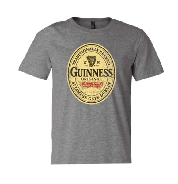 

brew city guiness licensed- guiness label t shirt