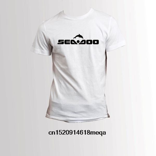 

sea doo watercraft jet boats mens t-shirt o neck short sleeve cotton white s-3xl