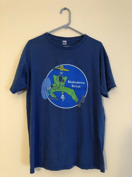 

vintage 70's 1978 grateful dead shakedown street concert tour t-shirt reprint