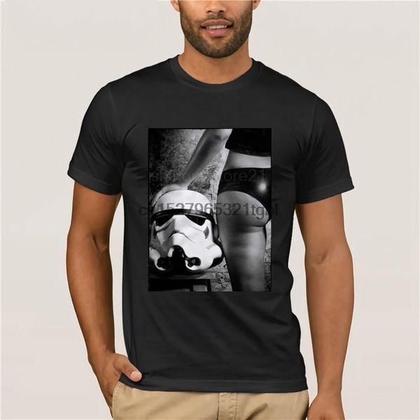 

t shirt stormtrooper geek wars nerd star darth vader force pin up fashion t-shirt funny tees cotton t shirt