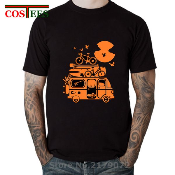 

mtb велосипед футболка путешествия праздника футболочка смешных семейный отдых майка мужчины tour автомобиль лагерь весло доска горного вело