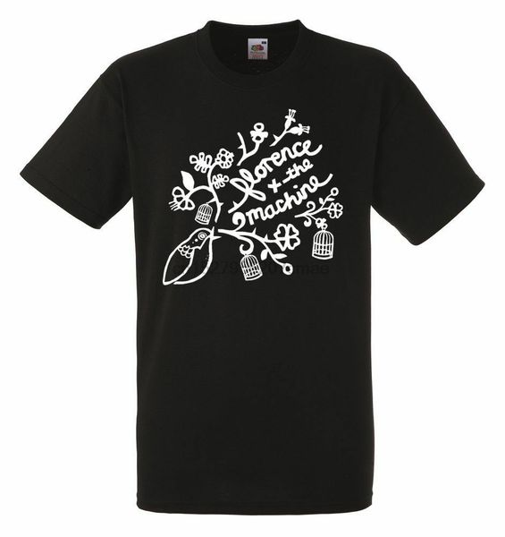 

florence the machine bird логотип mens unisex black rock футболка размеры s-xxxl