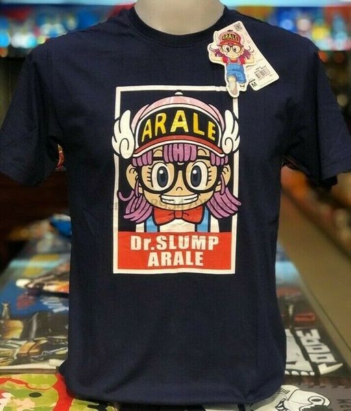 

dr.slump anime black t shirt arale manga from thailand