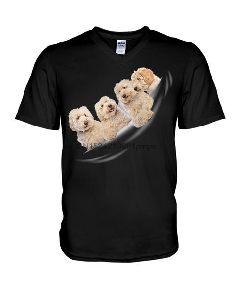 

мужчины футболка австралийский labradoodle - torn 4 (14) женские футболки