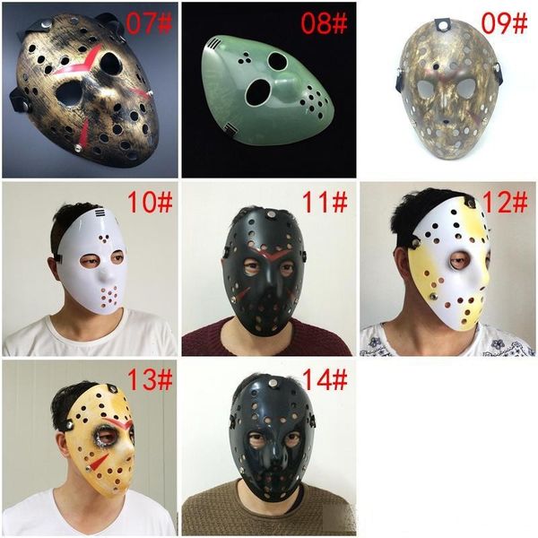 

archaistic jason mask full face antique killer mask jason vs friday the 13th prop horror hockey halloween costume cosplay mask in stock