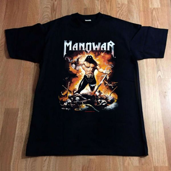 

manowar the dawn of battle 2002 t shirt new hits