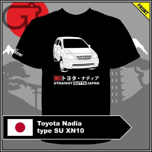 

gt-shirt toyota nadia type su xn10 tshirt tee(1