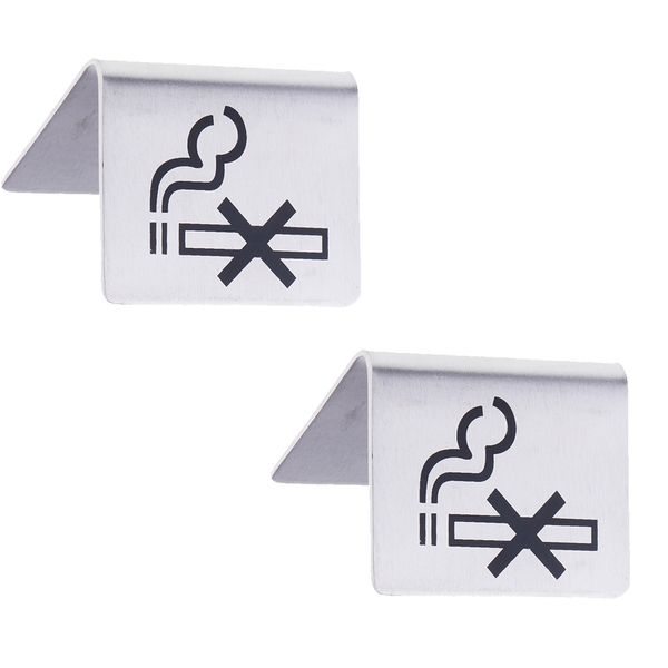 

restaurant &l no smoking sign warning double side no smoking logo