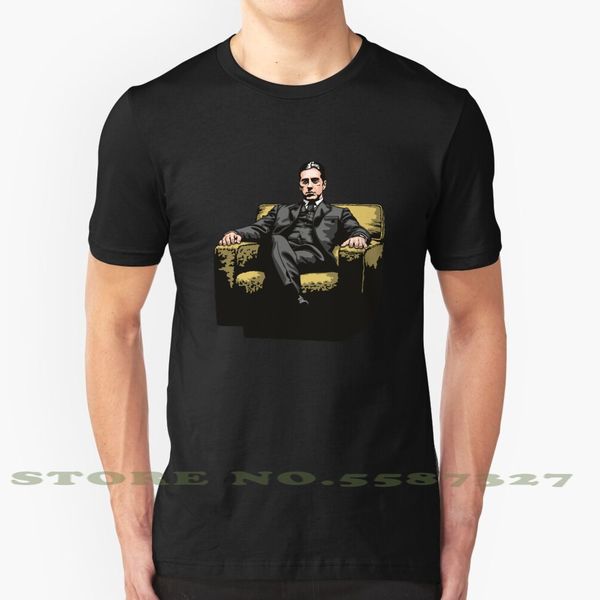 

michael corleone graphic custom funny tshirt michael corleone godfather mario puzo the godfather sitting boathouse al