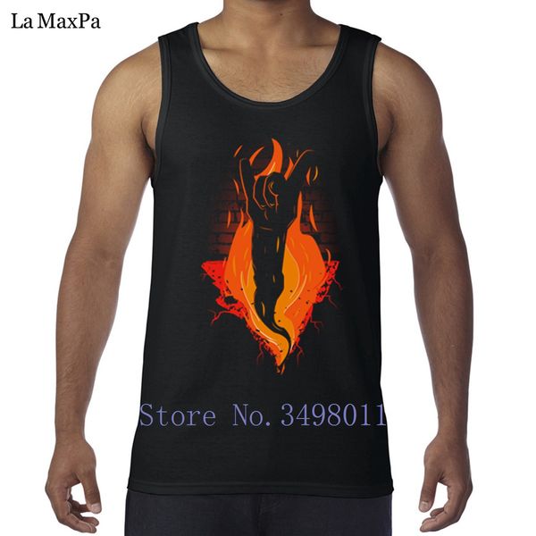 

designer original hand of hell tank men singlets humor vests men sleeveless shirts slogan stringer plus size 3xl tee top